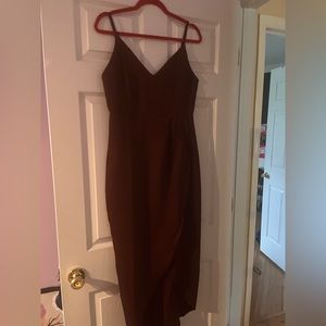 Women’s burgundy formal or semi formal dress size medium NWT